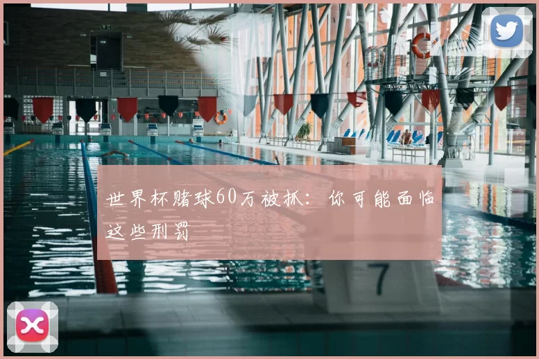 世界杯赌球60万被抓:你可能面临这些刑罚