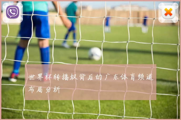 世界杯转播权背后的广东体育频道布局分析