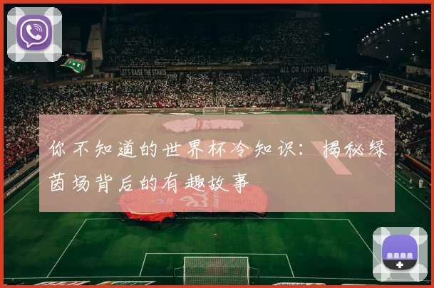 你不知道的世界杯冷知识:揭秘绿茵场背后的有趣故事