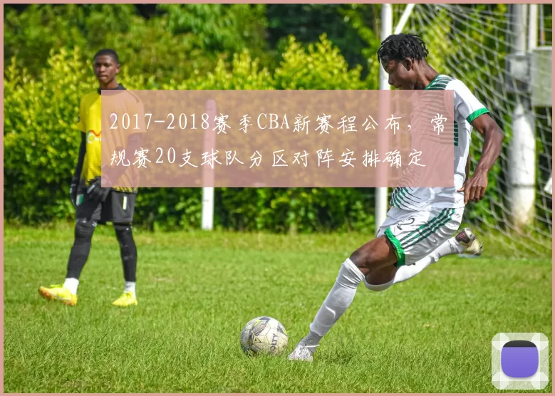 2017-2018赛季CBA新赛程公布,常规赛20支球队分区对阵安排确定